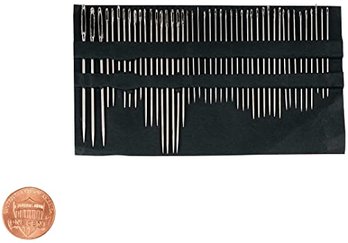 SINGER 01125 Assorted Hand Needles - Betweens, Chenille, Darners, Embroidery, Sharps & Tapestry, Assorted Sizes, 45-Count, - size: 45 - Count