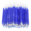 100 Pcs Heat Erasable Pen Refills, Fabric Marking Pens High Temperature Disappearing Ink Fabric Markers Leather Garment Dash Marker Pen Refills Tailoring Accessories