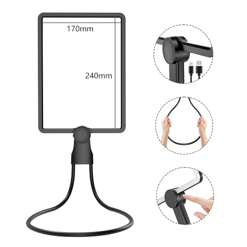 10X Large Rechargeable Magnifying Glass