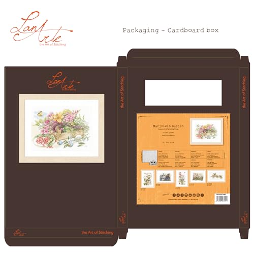 Lanarte In The Garden Cross Stitch Kit - style: Garden