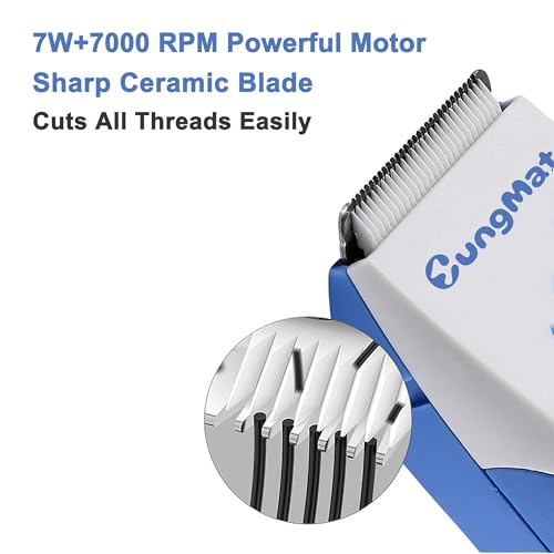 CungMat Electric Stitch Remover, 2 Precision Blades, Rechargeable