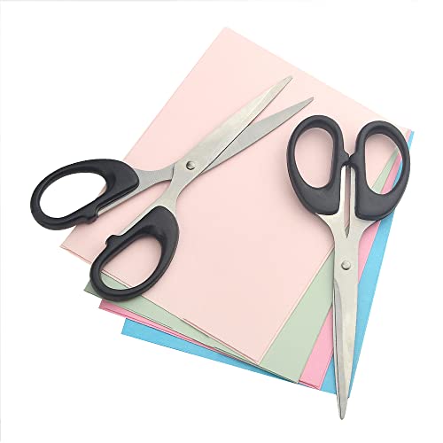 12Pack 6.3Inch Sewing Scissors Yarn Thread Craft Scissors Small Snips Trimming Nipper for Home Office School DIY Projects (Black)