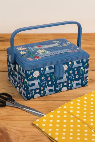 Hobby Gift Medium Sewing Box Organiser - color: Sewing Machines