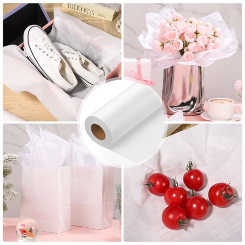 Tracing Paper Roll 17 in × 50 yd, White Translucent for Sewing, Drawing - size: 17in x 50yd