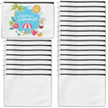 AMDAILY 24Pcs Sublimation Blank Canvas Makeup Bags, Bulk Blank Cosmetic Bag - color: White, size: 7.87 x 5.7Inch