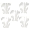 The Beadsmith Basic Elements Collapsible Eye Needles – 2.5 Inch Long – Flexible Twisted Wire – Large Eye, Easy to Thread – 50 Fine Needles - size: Fine - 2.5" Long - 50 Needles
