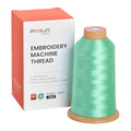 Poolin Polyester Machine Embroidery Thread 4000M 40WT Mint Green 1036 - color: Mint Green 1036