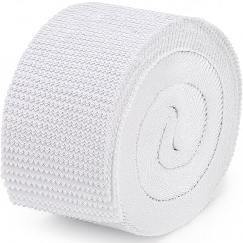 50 Pieces Jelly Fabric Strips Roll for Quilting, 43 x 2.4 Inch