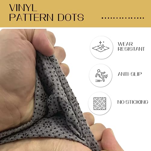72 x 40 Inch Primary Tufting Cloth and 72 x 40 Inch Non Slip Fabric Final Backing Cloth Monks Fabric for Tufting Gun Rug Supplies Embroidery Crafts Favors - color: Grey + White