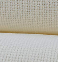 KCS 16CT Counted Cotton Cross Stitch Aida Cloth Fabric (Cream, 59" x 1 Yard) - color: Cream, size: 59" x 1 Yard