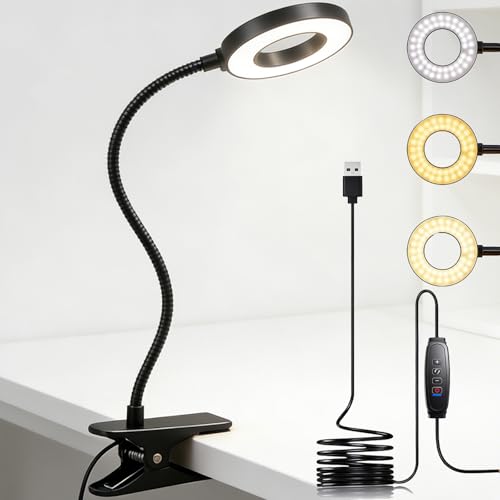 Sunny Power LED Clip On Book Light Eye-Care Bedside Reading Light for Kids