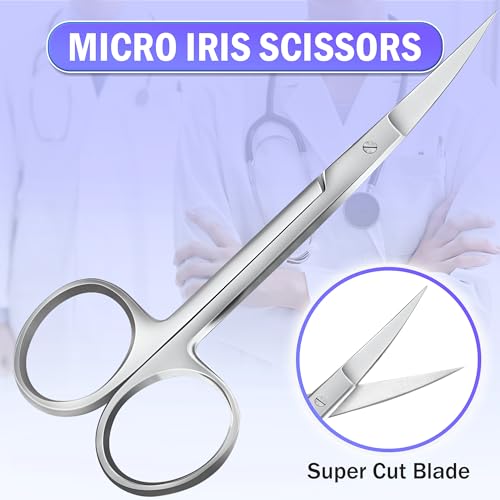 POSHOME Iris Micro Scissors (Curved) - style: Curved