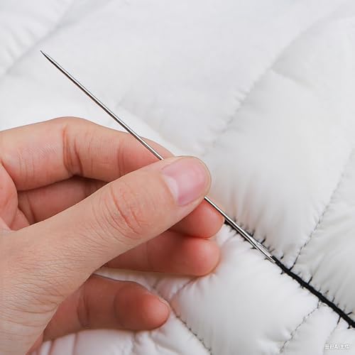 25Pcs 5 Sizes 4‑8 Inch Large‑Eye Extra Long Upholstery Hand Sewing Needles - color: 25Pcs/5Sizes