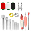 BelroseHom 39 PCS Large Eye Needles Set for Hand Sewing Crafts,Embroidery Needles for Hand Sewing, Crafting, Mending, and DIY Projects, 5 Assorted Sizes - style: Pro（39 Pack）