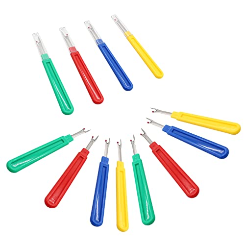 suiwotin 24pcs Seam Rippers Thread Remover, Seam Ripper Tool for Sewing
