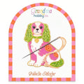 Aspen Lane Magnetic Needle Minder Needlepoint Accessory (Spaniel Pink) - color: Spaniel Pink