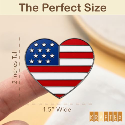 Kraftex Magnetic Needle Minder. Needleminder for Embroidery & Sewing. Cute Needlepoint Accessories. Magnetic Needle Holder for Cross Stitch. Cute Magnet Pin Gift - color: Heart