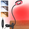 Clip On Reading Light for Bed, 670nm Red Light