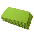 Polyester Felt Sheet Stiff 15 Sheets 20 x 30 cm(7-7/8 X 11-7/8 in 5/64 in Thick) (Lawn Green) - color: Lawn Green