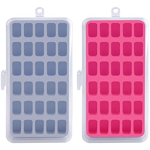 FULLCASE Bobbin Holder and Bobbin Case, 2-Pack Clear Storage, Holds 60