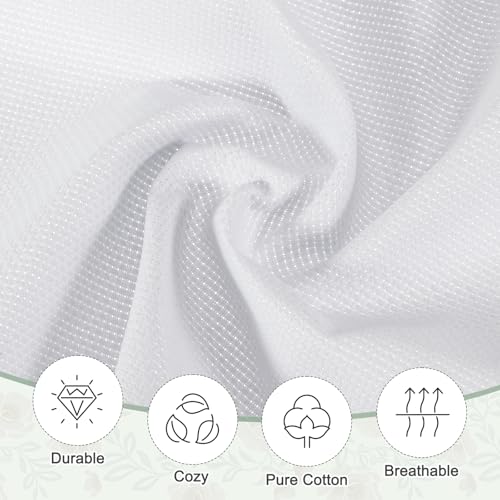 PATIKIL 14 Count Cross Stitch Cloth 19"x28", Embroidery Cotton Fabric DIY Cross Stitch for Handmade Needlework Art Crafts Machine Embroidery, Light Grey - color: Light Grey, size: 19"x28"