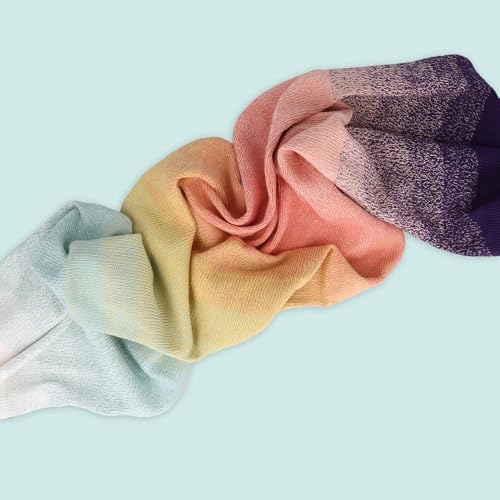 Scheepjes Cotton Whirl Gradient Yarn, 1000m - 707 Peach Breeze, 100% Cotton - color: 707 Peach Breeze