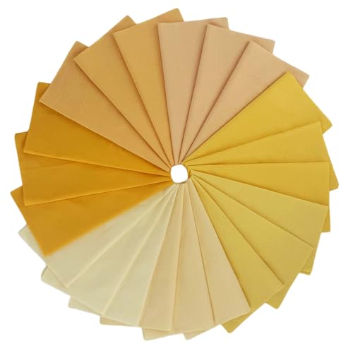 Cream Beige Solid Cotton Quilting Fabric Layer Cake 10" Precut Quilt Squares, 42 PCS 7 Shades (6 Each), Neutral Tone Medium Weight Fabric for Quilting Sewing - color: Iceam, size: 10 inch x 10 inch