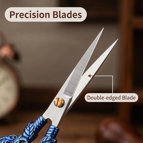 Small Sharp Sewing Embroidery Scissor Precision Detail Scissors for Crafting Needlepoint Cross Stitch Artwork Thread Snips