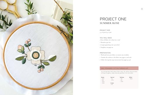 An Introduction to Whitework Embroidery with Colour: 10 stunning projects with reusable iron-on transfers