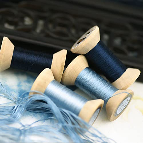 Natural 100% Mulberry Handmade Embroidery Silk Thread Silk Floss (73) - color: 73