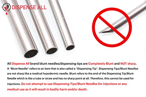 The 9 Pack - 10ml 3ml 1ml Syringes with 14G & 18G Blunt Tipped Dispensing Needles and Syringe Caps, Luer Lock | Repair Refill Mix Measure Transfer Ink Juice Oil Wood Glue Adhesive Epoxy