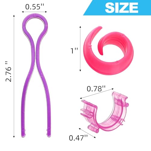 Acshio 200 Pieces Bobbin Thread Organizing Clips, Sewing Accessory