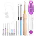 13Pcs Punch Needle Tool Adjustable Punch Needle Embroidery Kit,for Beginner