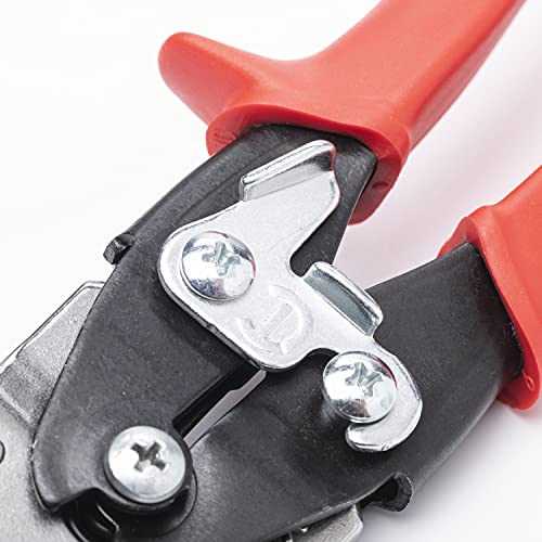 Crescent Wiss 9-3/4" MetalMaster Compound Action Straight and Left Aviation Snips - M1R (Pack of 2) - size: 1 Count (Pack of 2)