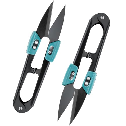 Damita 4.2 inch Sewing Scissors - Wider Handle Thread Snips (2 pack)