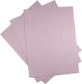 KCS 3 pc of 12" x 18"(30cmx45cm) Counted Cotton Aida Cloth Cross Stitch Fabric (Pink,18CT) - color: Pink, size: 18CT
