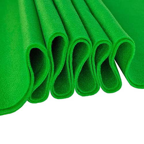 Jtnohx Color Felt Sheets 1 Square Yard Craft Felt Fabric Forest Green 1.4mm - color: Forest Green