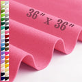 Large Felt Fabric Sheet 36 x 36 Inch, 1.6mm Thick (Neon Pink) - color: Neon Pink