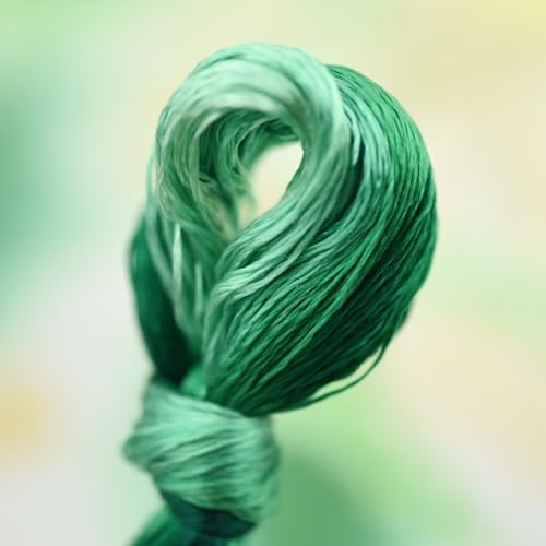 Natural 100% Mulberry Handmade Embroidery Silk Thread Silk Floss (89) - color: 89