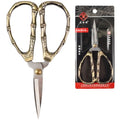 JubileeYarn Bamboo Stalk Embroidery Craft Scissors - Extra Large - 1 Pair - color: X-large