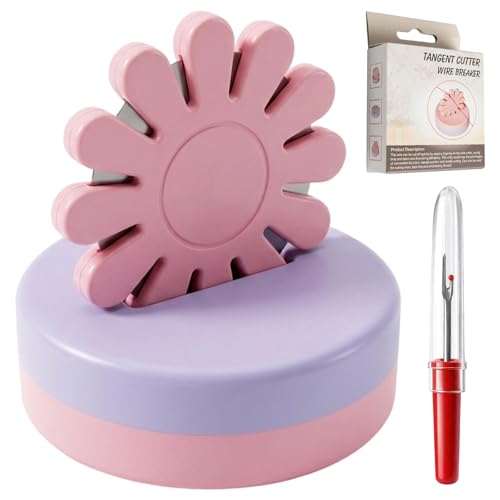 2Pcs Thread Cutter Tool Set, Floral Design Thread Cutter for Sewing, Thread Snippers Suitable for Home Sewing Projects and Professional Tailoring Workshops