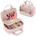 Teamoy Puffer Sewing Organizer Bag, Sewing Supplies Organizer, Pink