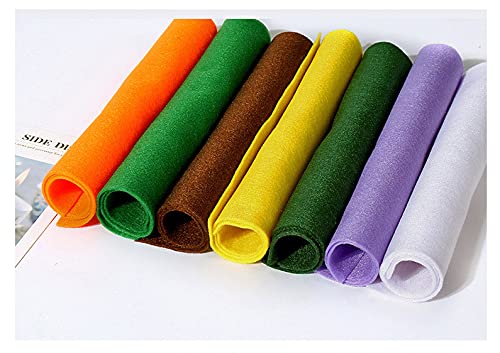 YYCRAFT Craft Soft Felt Sheets 9 Inch X 12 Inch - 30 Pcs Pack, Mix Color - color: 30 Pack(30 Colors)