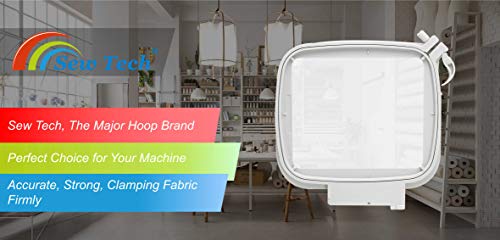 Sew Tech Embroidery Hoop for Viking PFAFF, 4.7x4.7in 120x120mm Square Frame - style: 4.7x4.7inch-PA202
