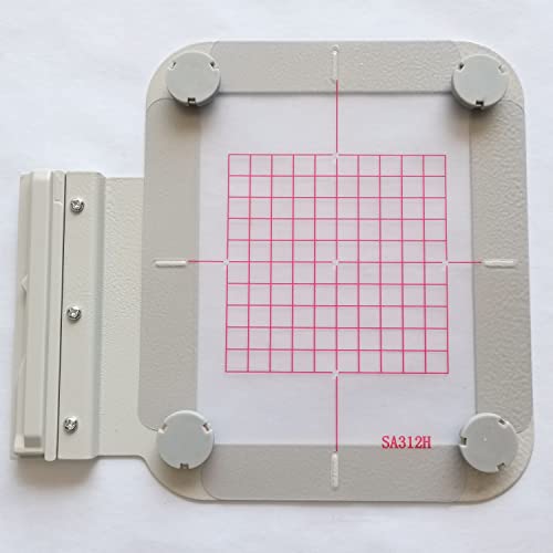 HONEYSEW Metal Magnetic Embroidery Hoop 4"x4" (SA438) for Brother Babylock Embroidery Machine INNOV-is: 1500D, 2200D, 2500D, 2800D 4000D 5000D DREAMMAKER VE2200 VM6200D DUETTA 4500D 4700D