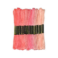 Friendship Bracelet String 12 Skeins, Embroidery Floss Cross Stitch Embroidery Thread Floss Bracelet Making Yarn, Craft Floss (Pink Series) - color: Pink Series