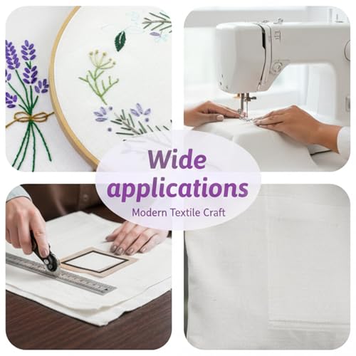 100 Pack 10-inch Cotton Fabric Squares, 10″ Precut Quilting Fabric Bundles, Solids White Charm Pack, for DIY, Beginners, Sewing, Craft - color: White, size: 10″