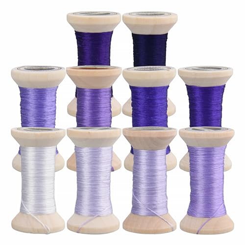 Natural 100% Mulberry Handmade Embroidery Silk Thread Silk Floss (96) - color: 96