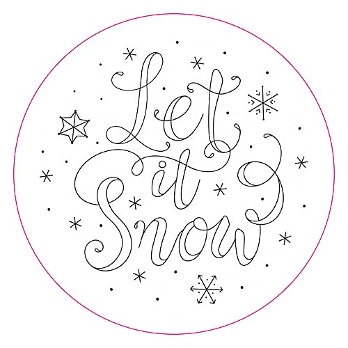 Christmas Embroidery Transfers (set of 10 hoop designs!)