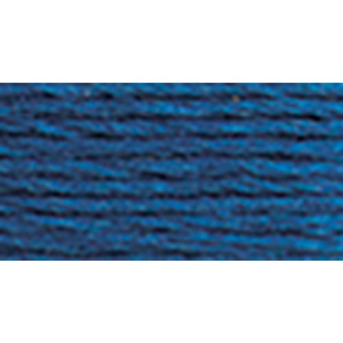 DMC 117-3842 Mouline Stranded Cotton Six Strand Embroidery Floss Thread, Dark Wedgewood, 8.7-Yard